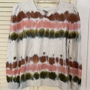 Knox rose tie die sweatshirt